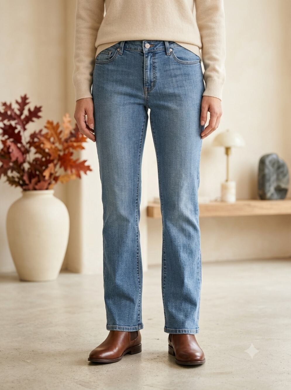 Levi's 550 Relaxed Boot Cut Jeans Womens 10 Medium Blue Denim 5-Pocket Classic